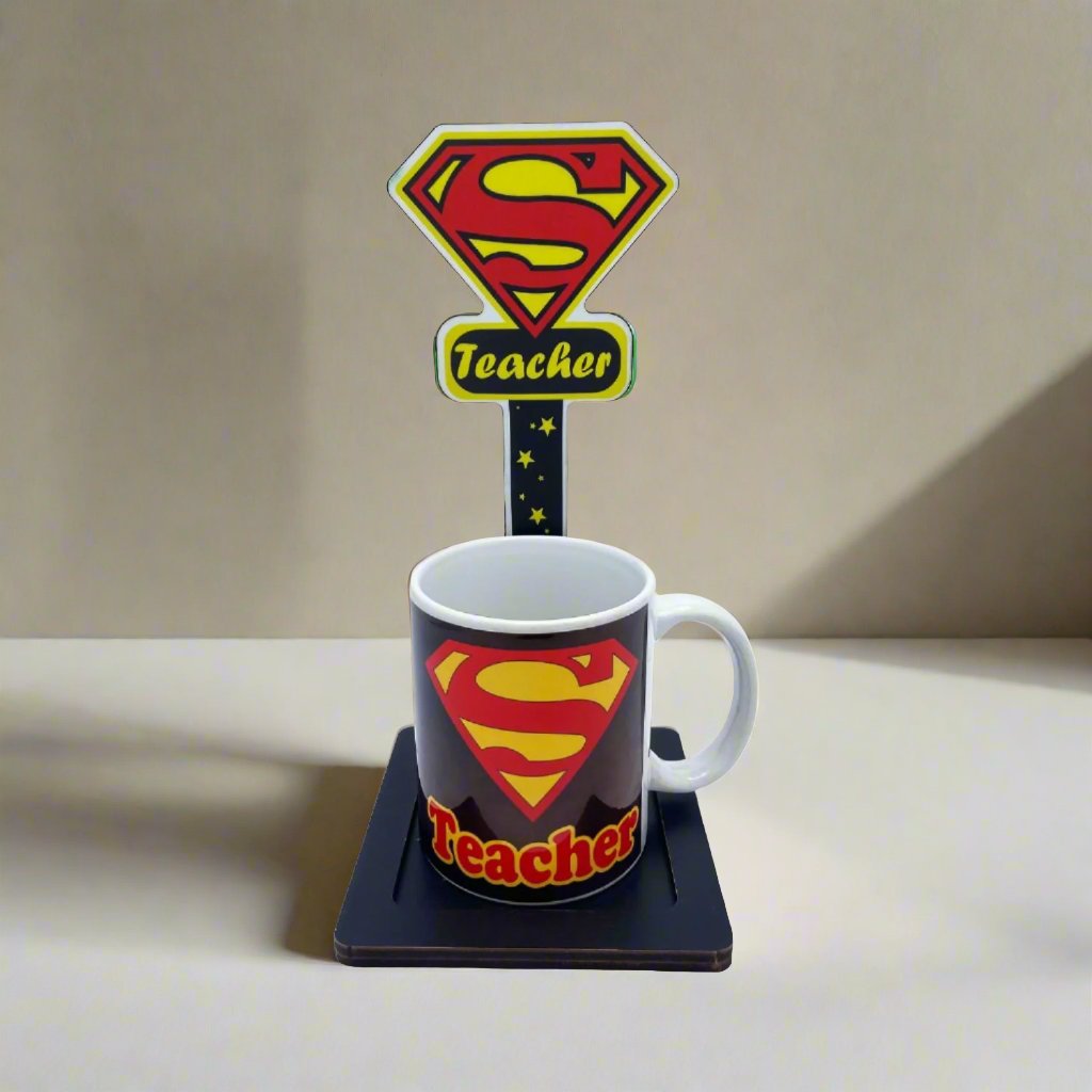 Mug Stand + Mug Super - Teacher