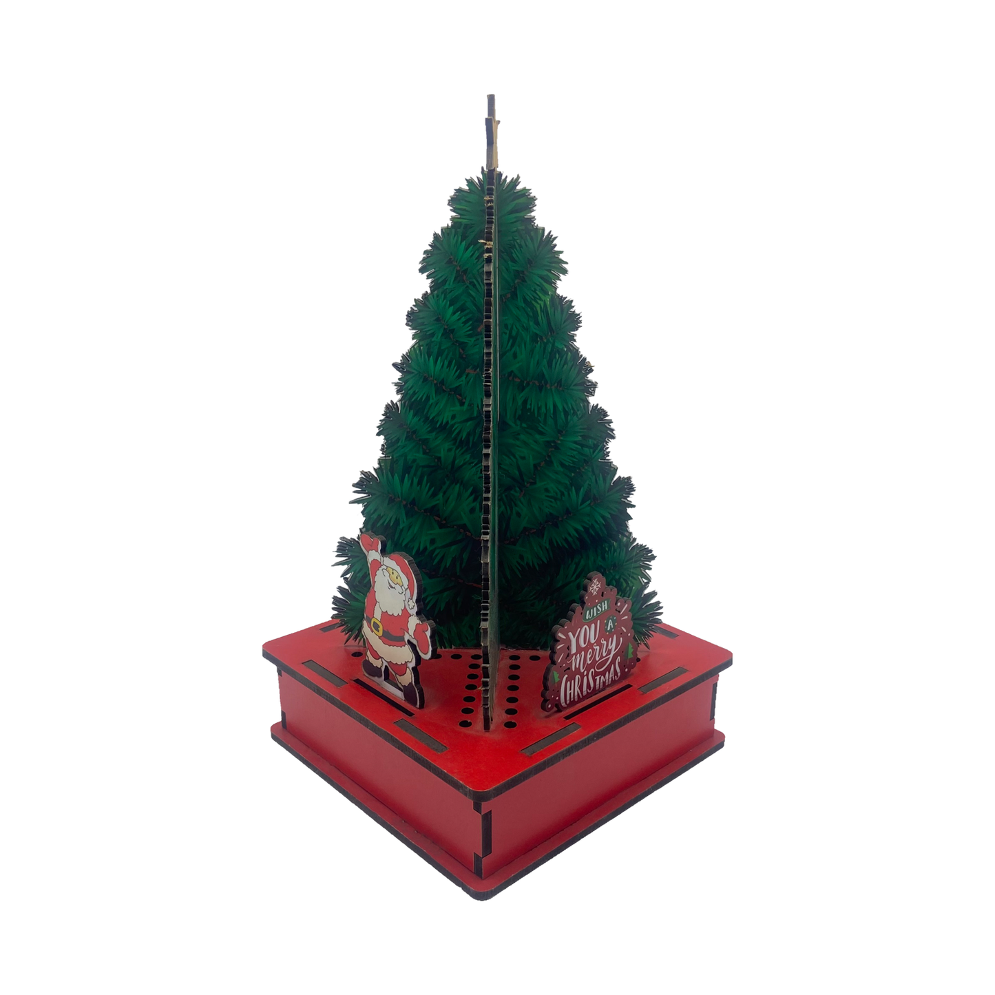 Christmas wooden tree