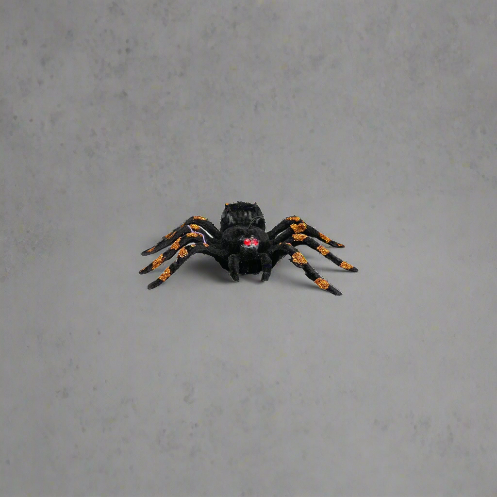 Halloween Spider / Black Glitter