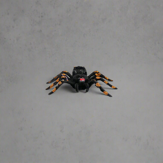 Halloween Spider / Black Glitter