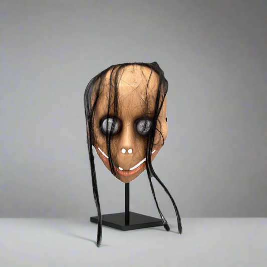 Halloween Scary face mask with Hair