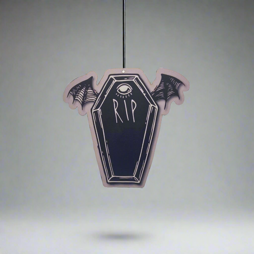 Halloween Danglers - RIP Coffin