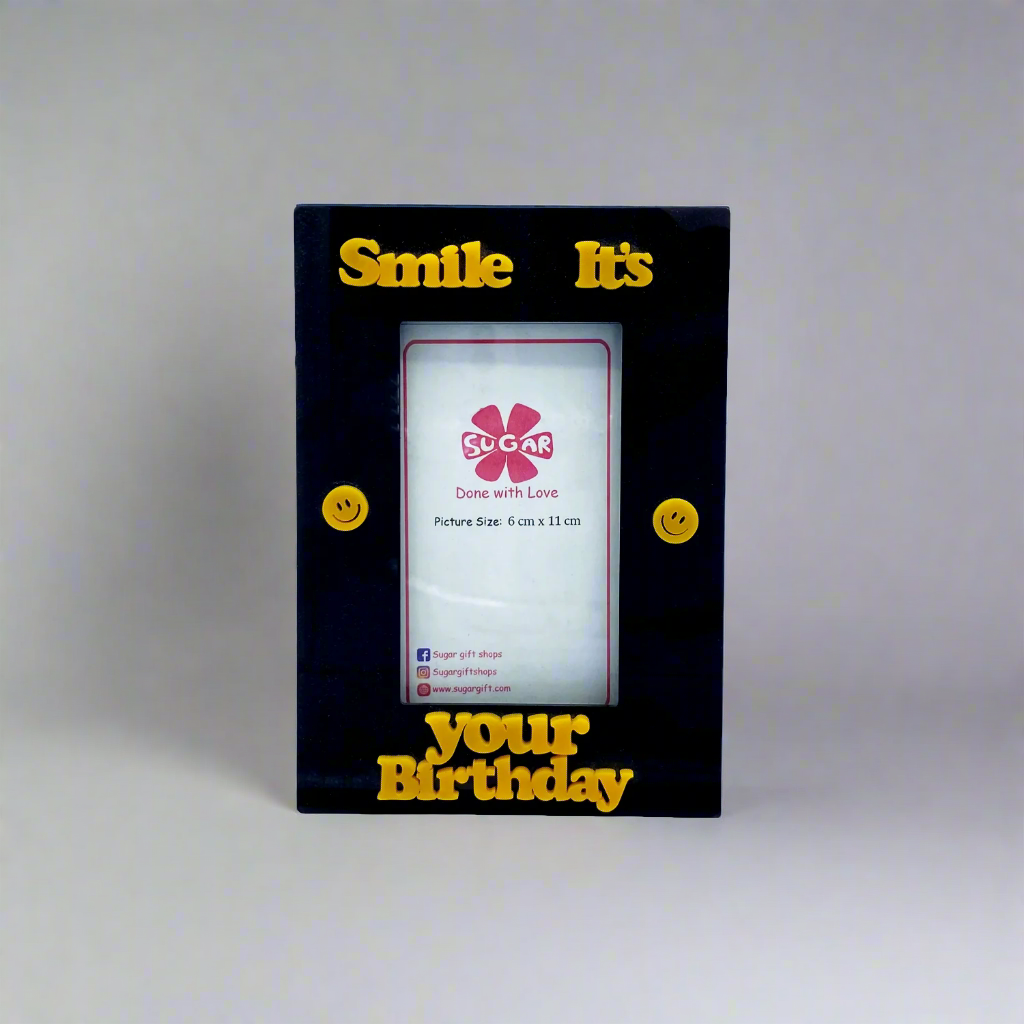 Frame - Customized-S - Smile - Birthday