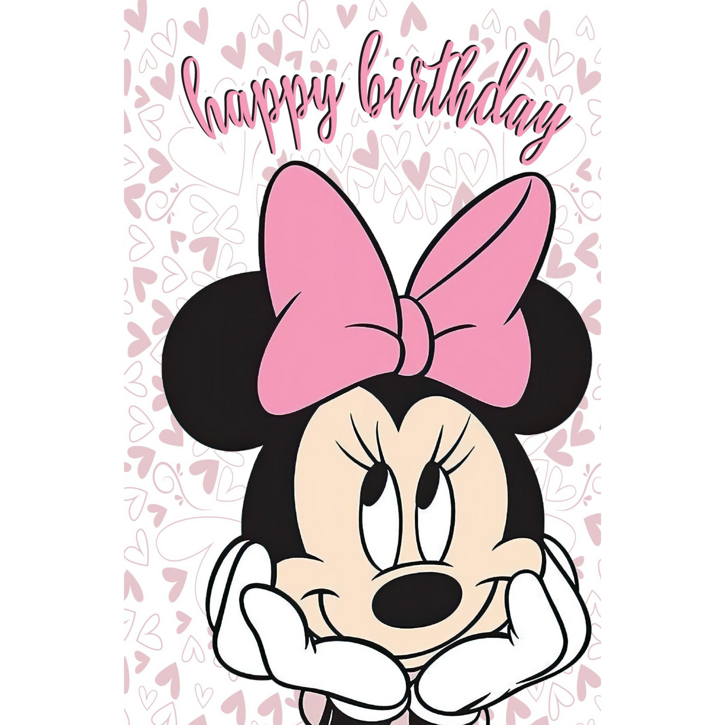 Minnie Birthday greeting card