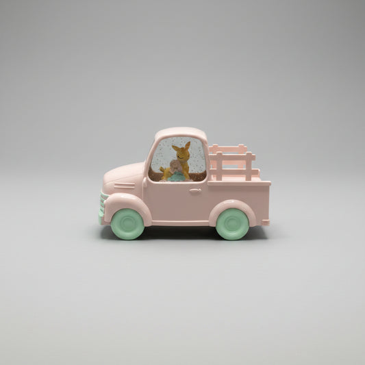 Pink Musical Car Globe