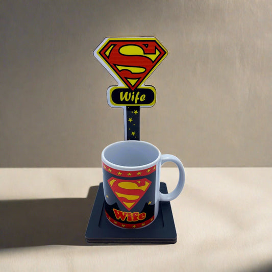 Mug Stand + Mug Super - Wife