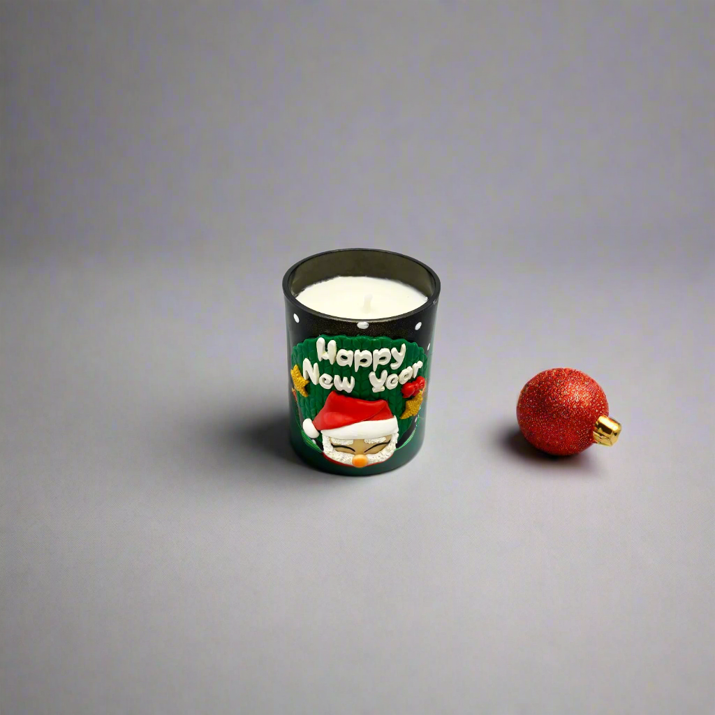 Christmas Santa Candle ( Hazelnut Indulgence )