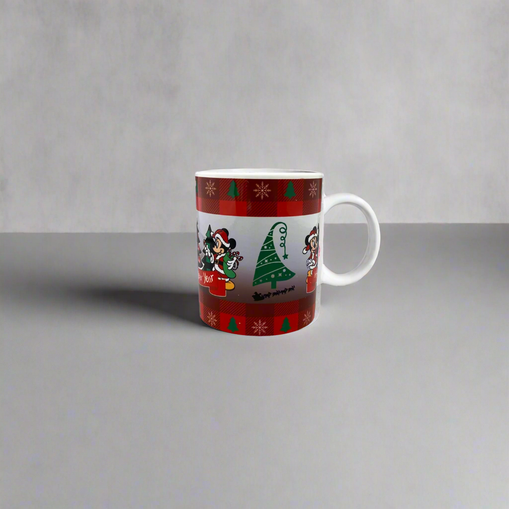 Festive Ceramic Christmas Printed Mug