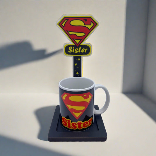 Stand + Mug Super - Sister
